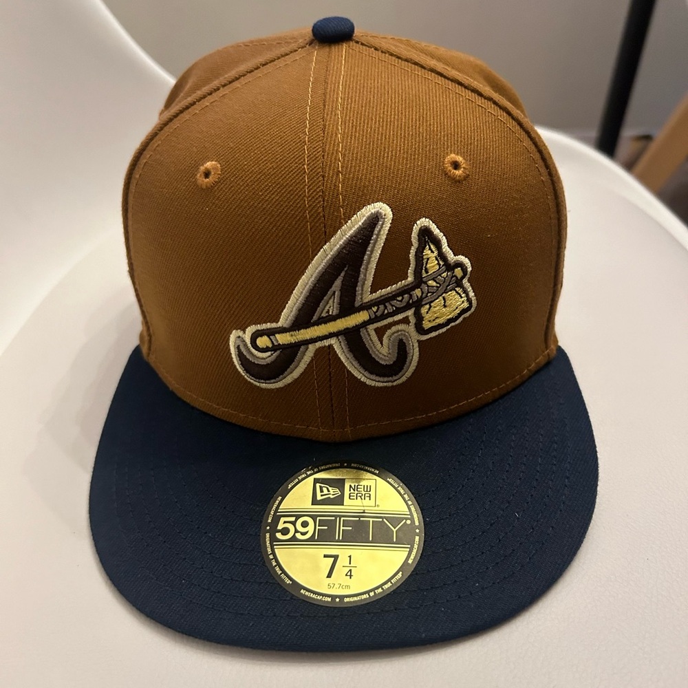Atlanta Braves new era on field cap World Series edition size 7 1/4